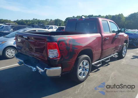 2020 Ram 1500 Big Horn 4X4 6'4 Box from USA, damaged, VIN 1C6SRFBT4LN343871